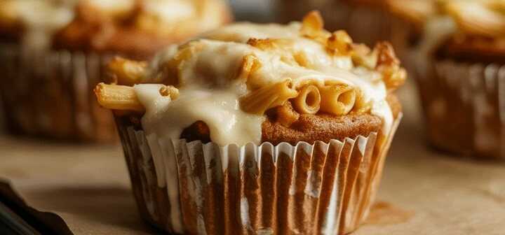 Donauwellen Muffins mit 1 Packung Pudding & 500 ml Milch