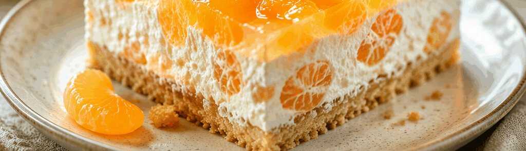 Drei-Zutaten-Mandarinen-Dessert wie von Oma – Unwiderstehlich lecker! – so sieht es fertig aus