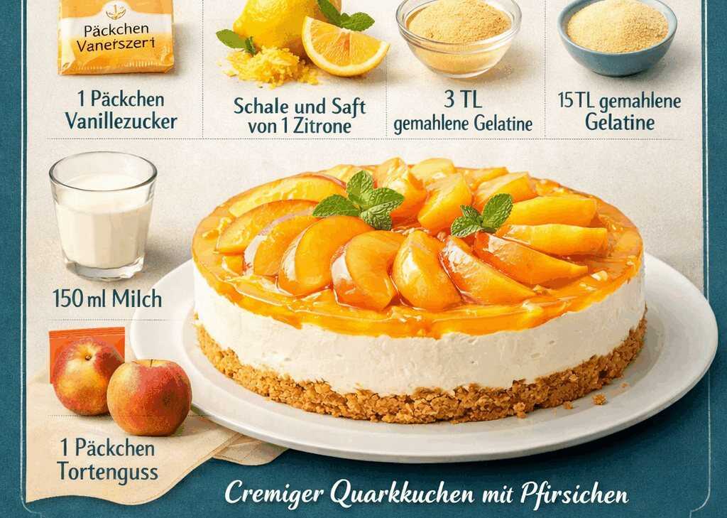 Eierfreier Quarkkuchen