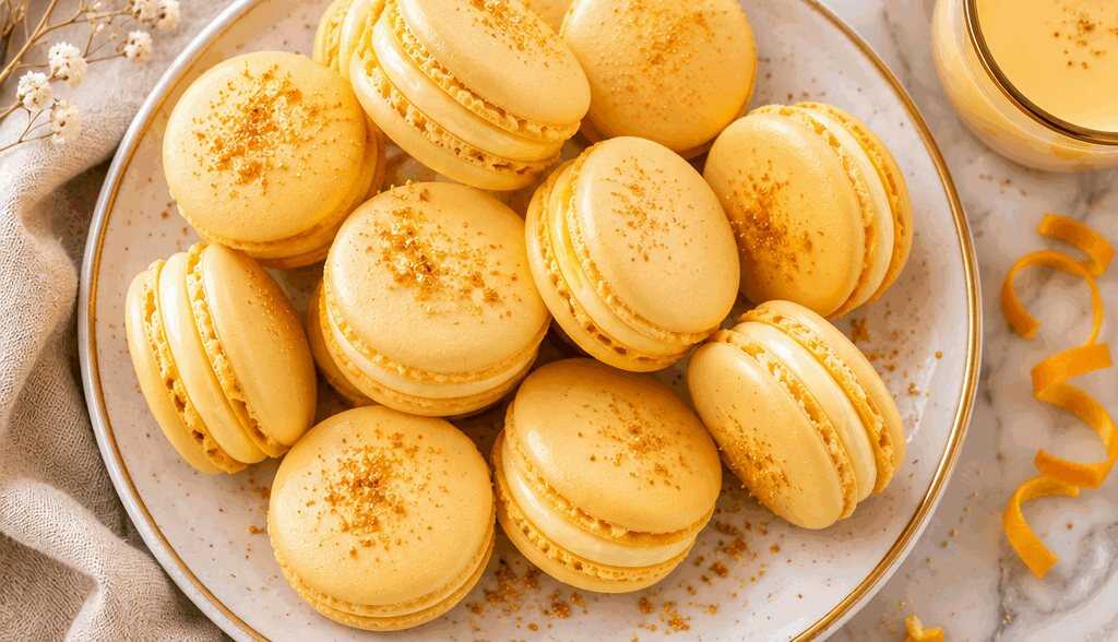 Eierlikör-Macarons