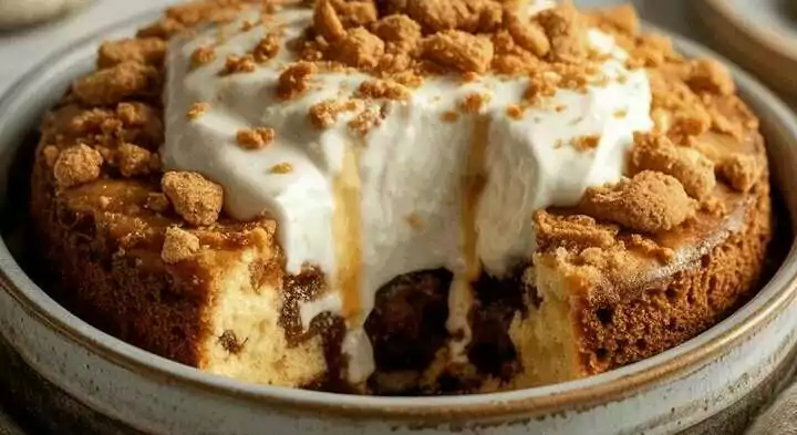 Ein mix aus Kekse & Mascarpone, Kuchen in 10 Minuten