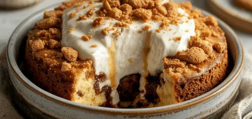 Ein mix aus Kekse & Mascarpone, Kuchen in 10 Minuten