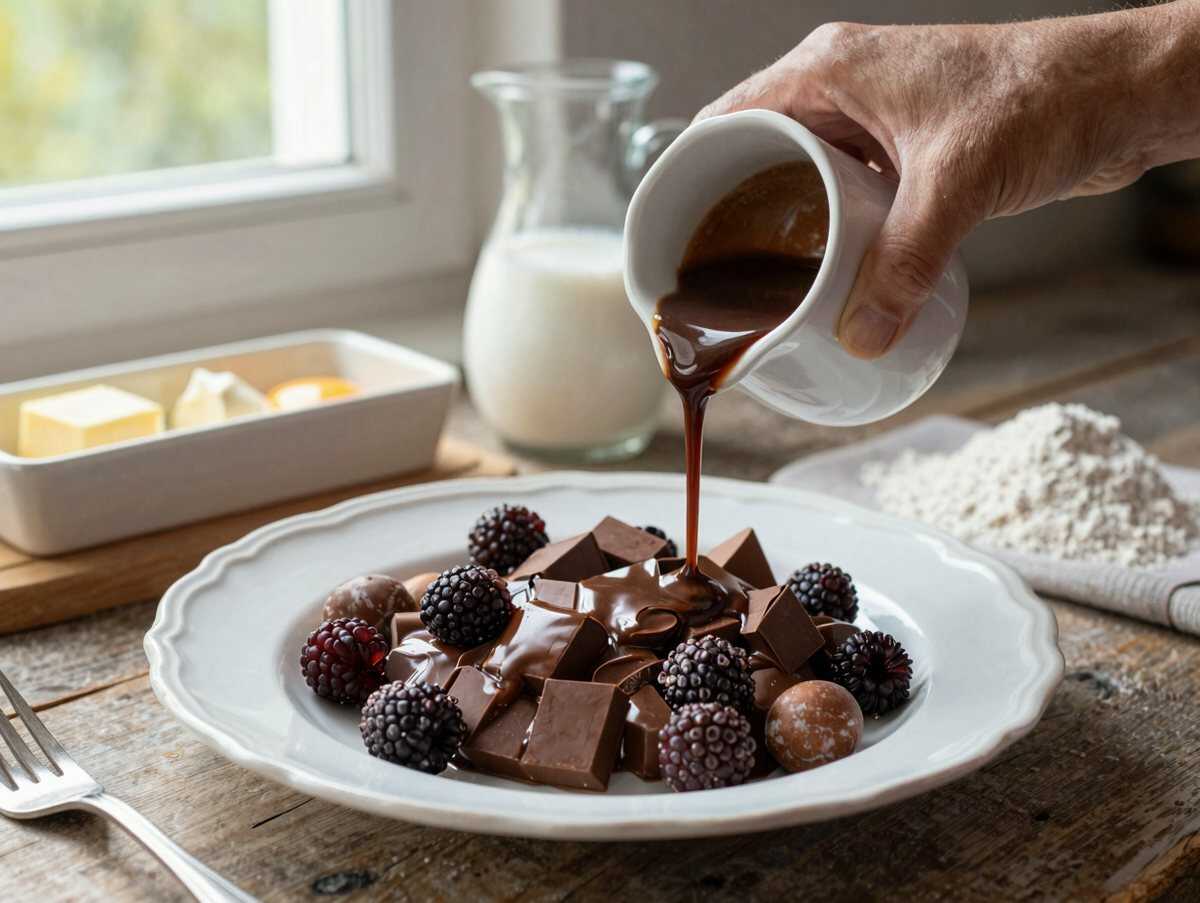 Einfach unwiderstehlich: Probieren Sie unser Rezept für Schwarzwälder Kirsch-Muffins! – während der Zubereitung