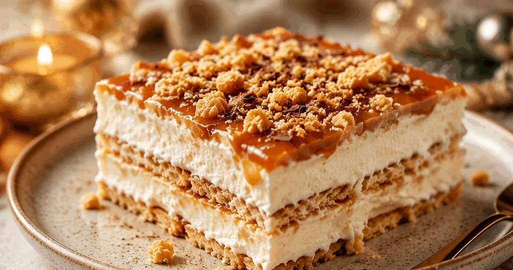 Einfach unwiderstehlich: Schichtdessert mit Butterkeksen und Quark ausprobieren! – so sieht es fertig aus