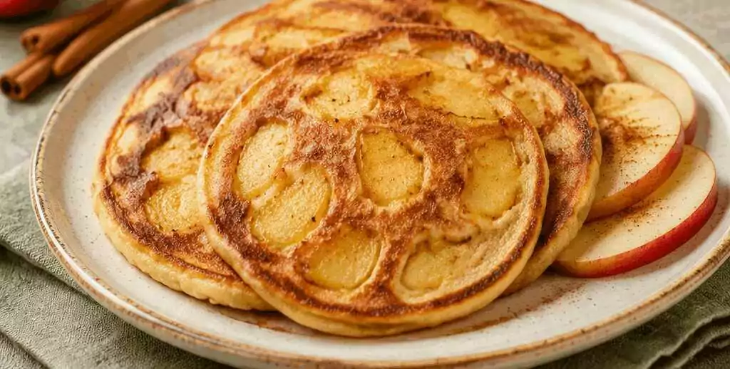 Einfache Apfel-Zimt-Pfannkuchen ohne Ei – So lecker wie nie!