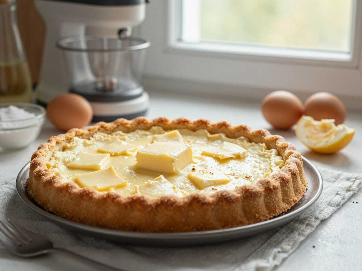 Einfache Keksboden-Topfentorte: Das unwiderstehliche Rezept zum Nachmachen! – während der Zubereitung