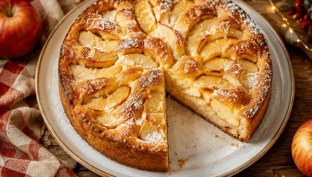 Einfacher Apfelkuchen