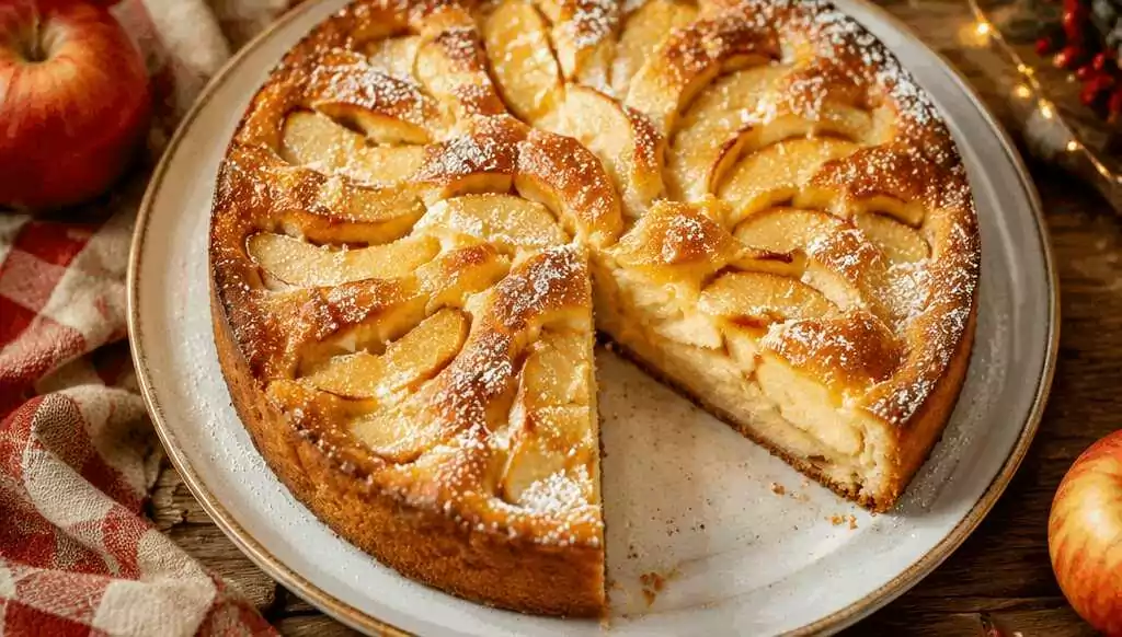 Einfacher Apfelkuchen