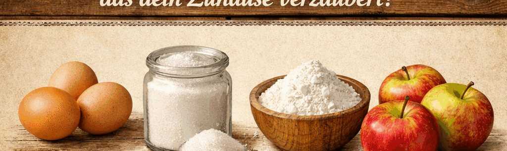 Einfaches 4-Zutaten-Apfelkuchen-Rezept, das dein Zuhause verzaubert! – so sieht es fertig aus