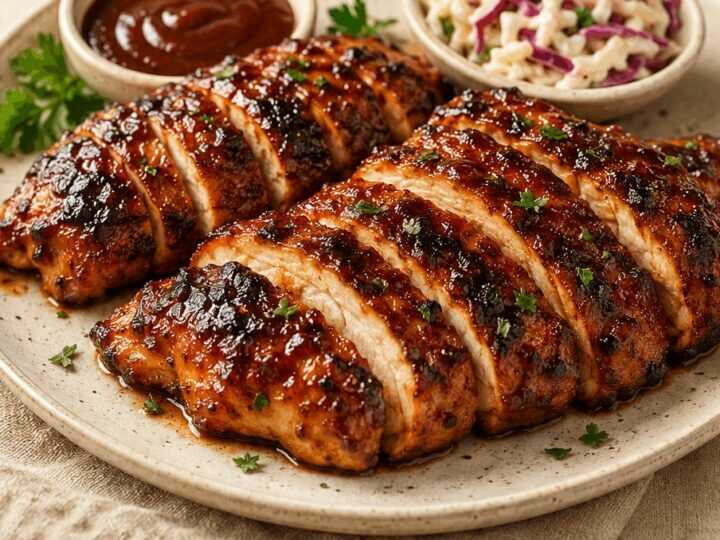 Einfaches 5-Zutaten BBQ-Hähnchen: Saftiger Genuss für stressige Abende!