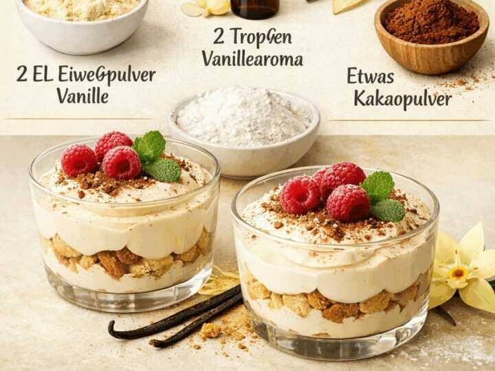Einfaches Dessert in 10 Minuten: Vanillecreme mit Mascarpone-Rezept entdecken!