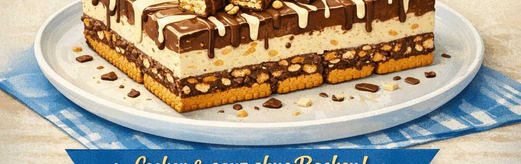 Butterkeks-Kuchen für Kinder – ganz ohne Backen