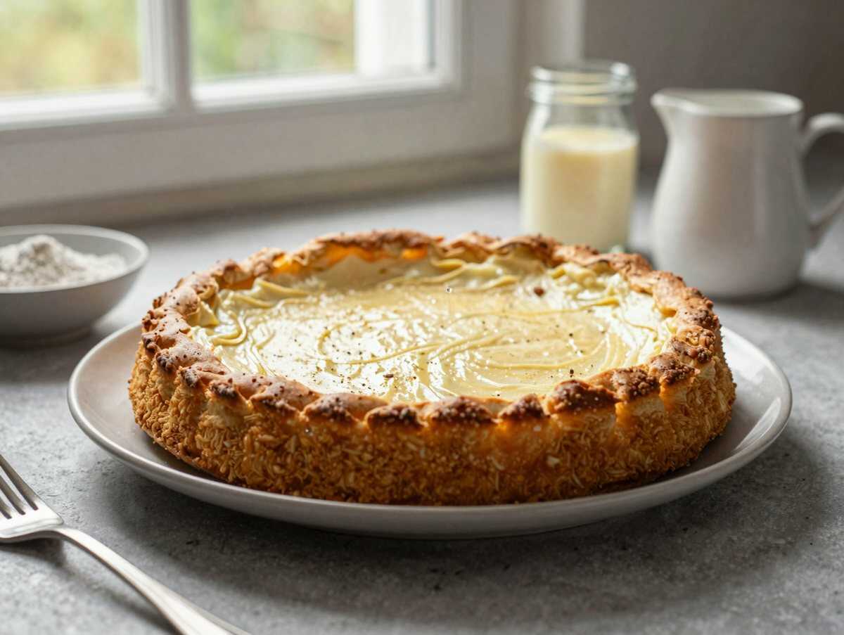 Einfaches Rezept für marmorierten Frischkäse-Kuchen, das du lieben wirst! – während der Zubereitung