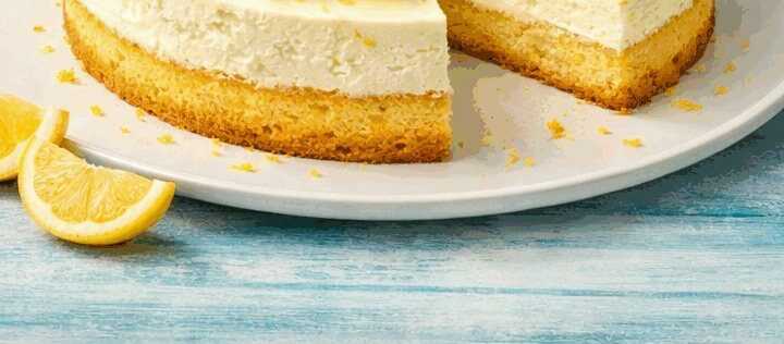 Einfaches Rezept: Zitronen-Joghurt-Torte ohne Schnickschnack!