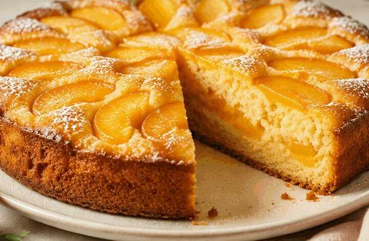Einfaches und gelingsicheres Pfirsichkuchen-Rezept, das du probieren musst!