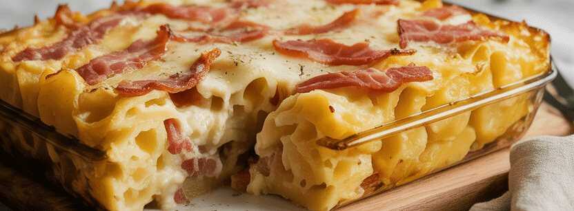 Eingewickelte Kartoffeln Mit Speck und 50 g Parmesan