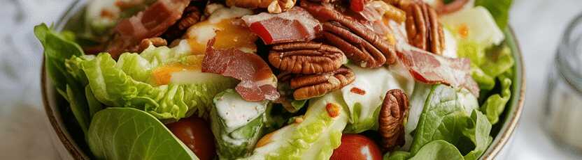 Endiviensalat mit kräftigem Essigdressing – so sieht es fertig aus