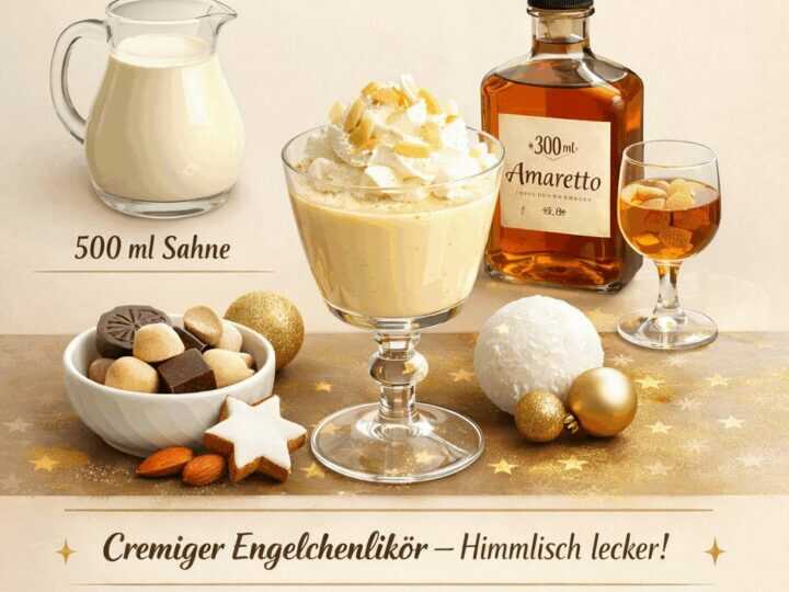 Engelchenlikör: Der unwiderstehliche Marzipan-Genuss zum Selbermachen!