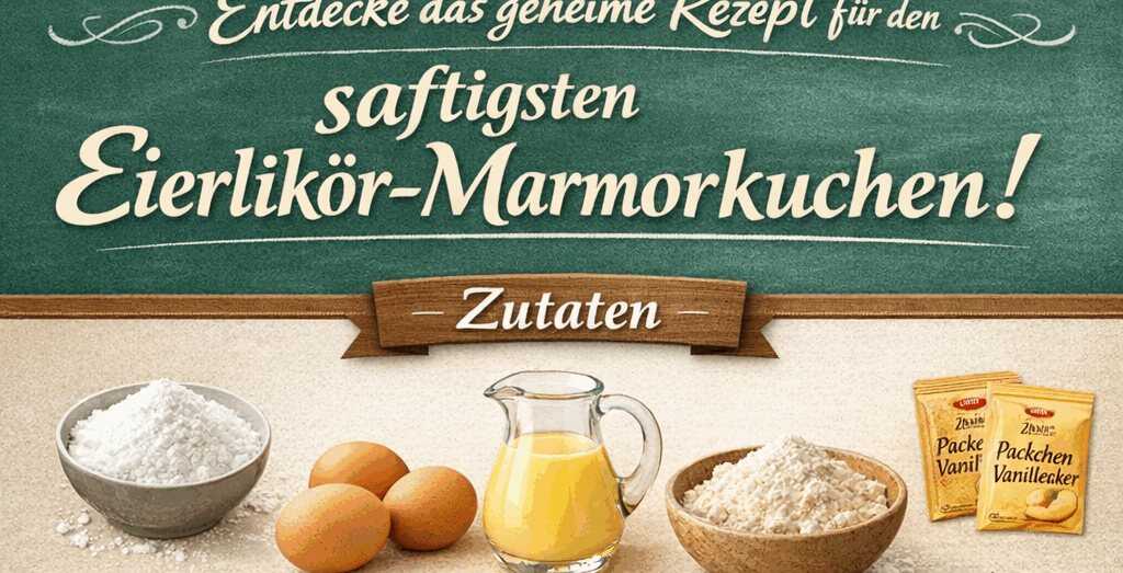 Entdecke das geheime Rezept für den saftigsten Eierlikör-Marmorkuchen! – so sieht es fertig aus