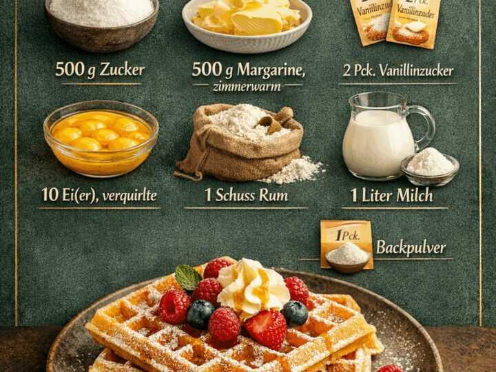 Entdecke das geheime Rezept für unwiderstehliche Waffeln!
