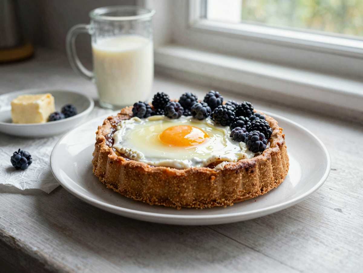 Entdecke das Geheimnis der Berliner-Luft Torte! – während der Zubereitung