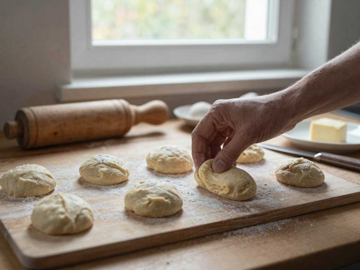 Entdecke das Geheimnis des perfekten Streuseltalers – wie frisch vom Bäcker! – während der Zubereitung