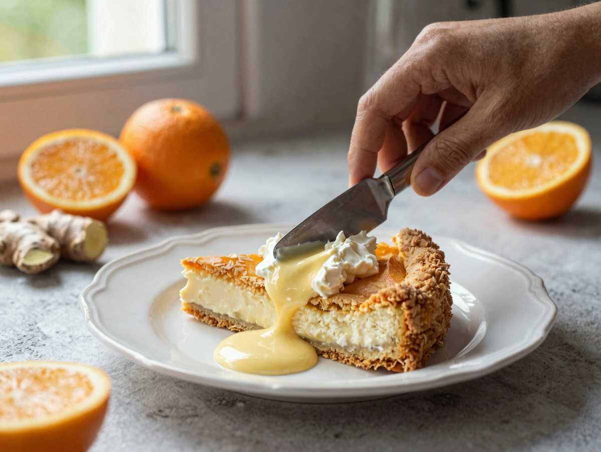 Entdecke das Geheimnis des unwiderstehlichen Zitronen-Mascarpone-Kuchens! – während der Zubereitung