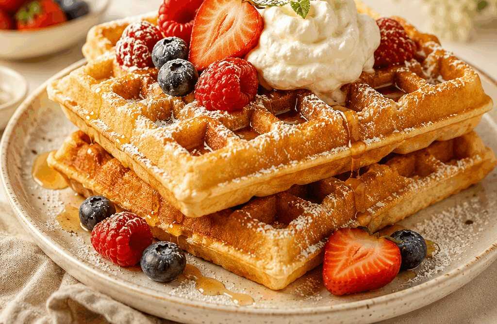 Geheimnis unwiderstehlicher Buttermilch-Waffeln