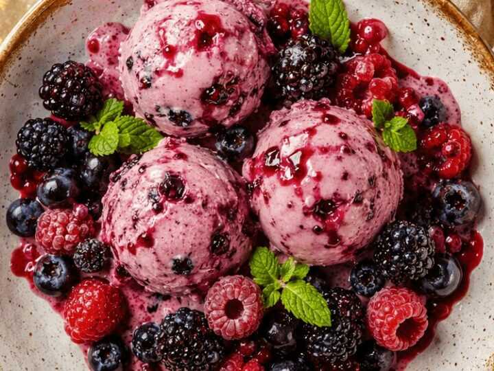 Entdecke das Geheimnis von Waldbeeren-Eis – Ein Muss für alle Naschkatzen!