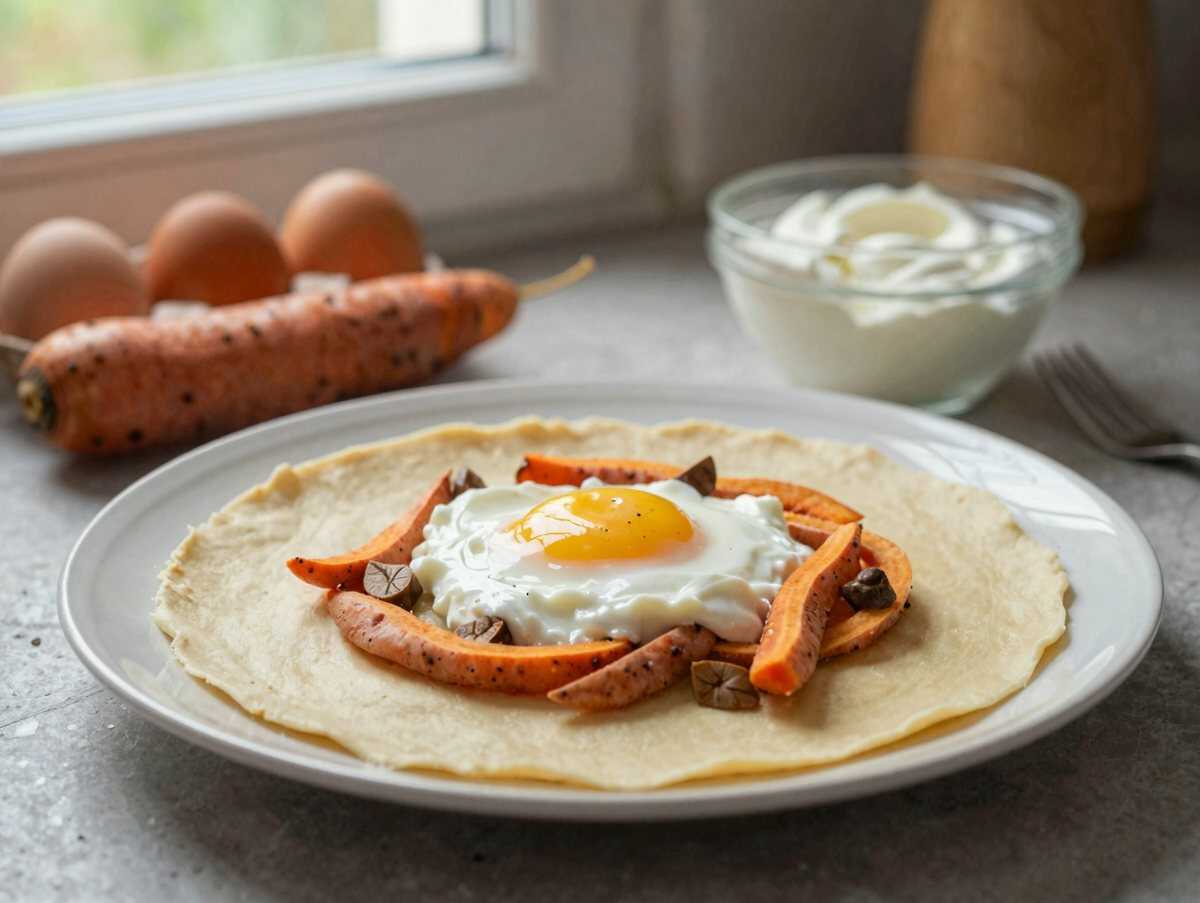 Entdecke das Geheimrezept für einen unwiderstehlich saftigen Karottenkuchen! – während der Zubereitung