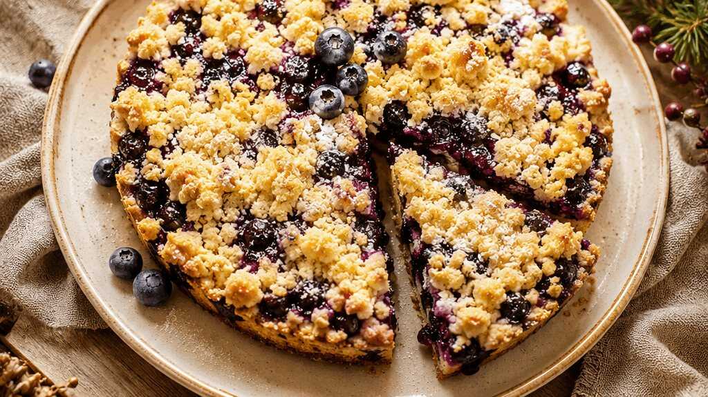 Geheimrezept: Unser unwiderstehlicher Blaubeer-Streuseltraum