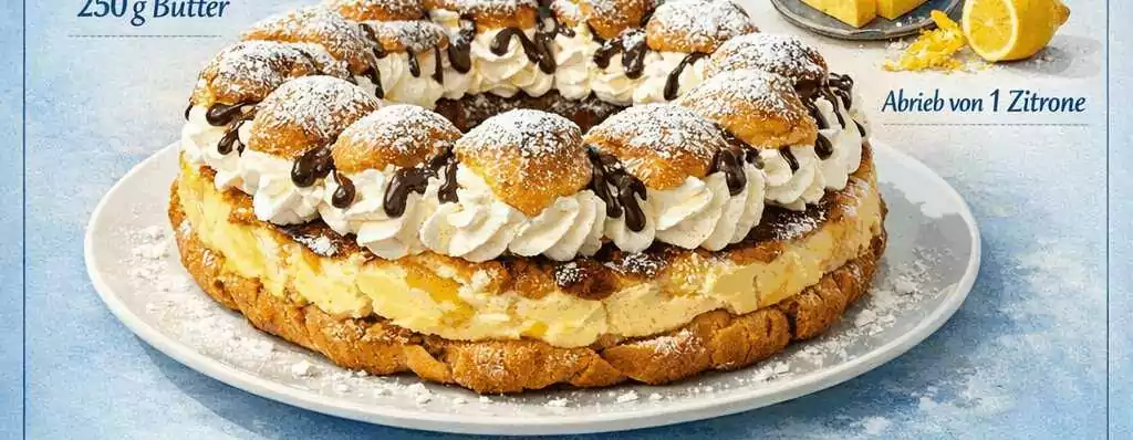Windbeutelkuchen-Rezept