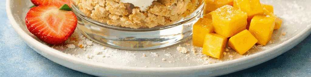 Schnelle Mangodessert