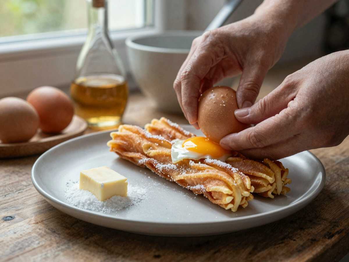 Entdecke das ultimative Churros-Rezept, das du unbedingt probieren musst! – während der Zubereitung