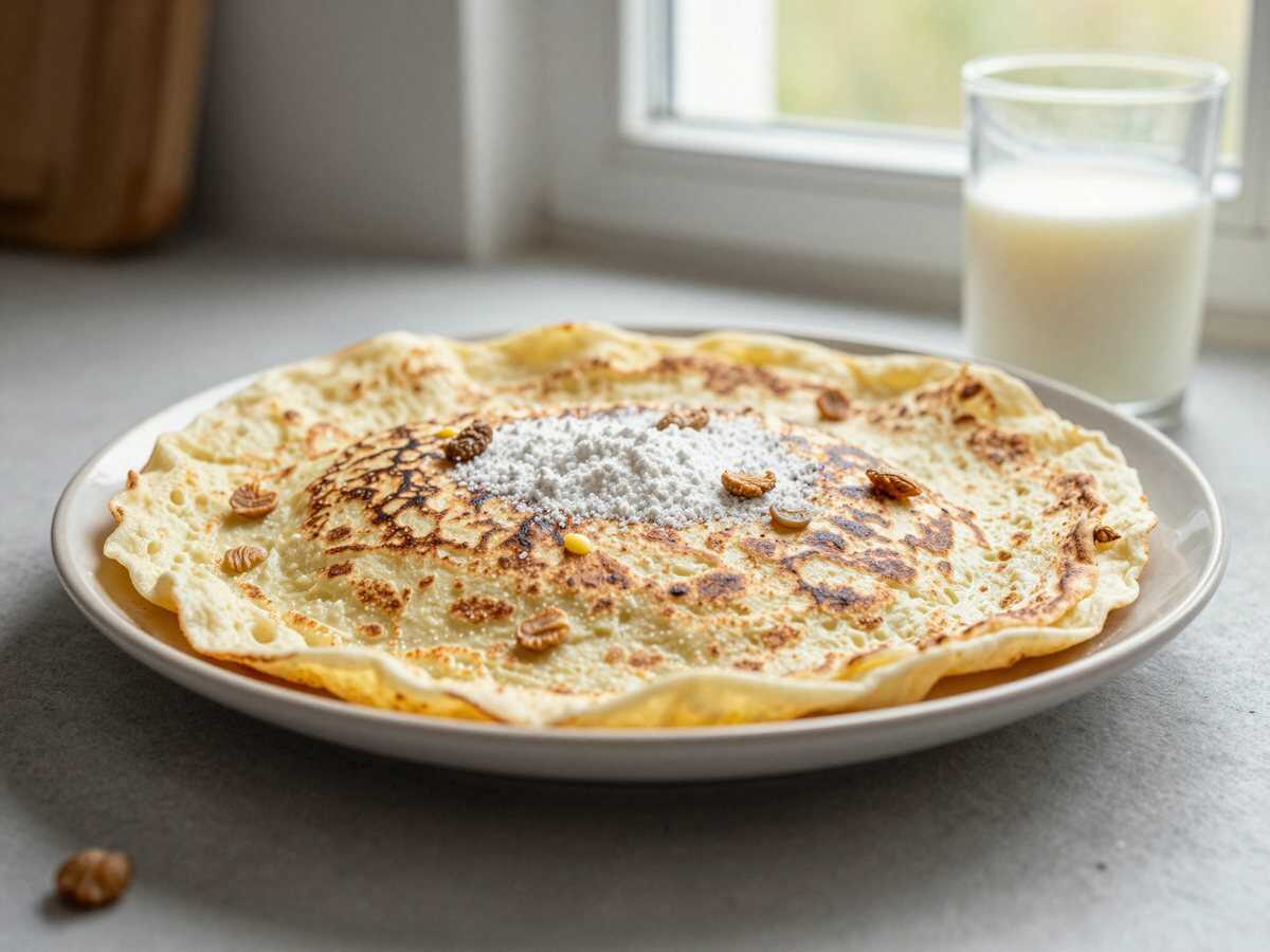 Entdecke das ultimative Kaiserschmarrn-Rezept! – während der Zubereitung