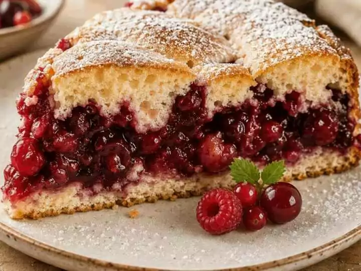 Blitzschnellen Rote Grütze-Kuchen