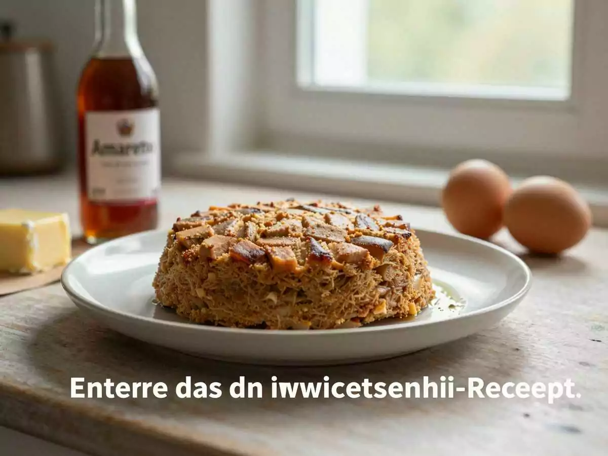 Entdecke das unwiderstehliche Amaretto-Mandel-Kuchen-Rezept! – während der Zubereitung