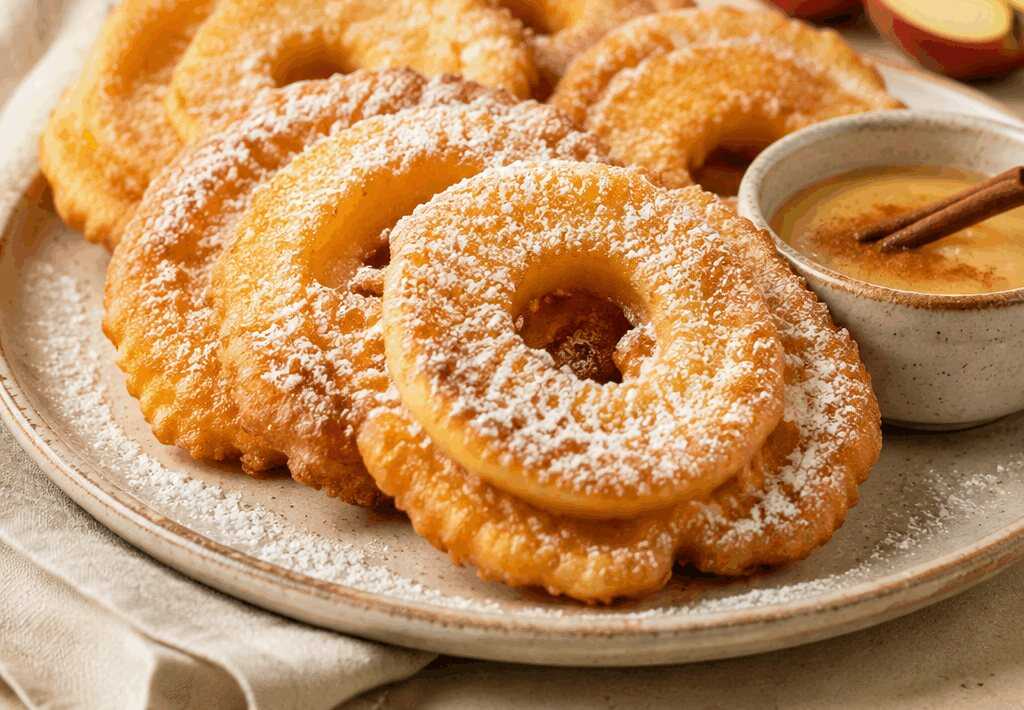 Entdecke das unwiderstehliche Apfelküchle-Rezept: Perfekt für deine nächste Kaffeetafel!