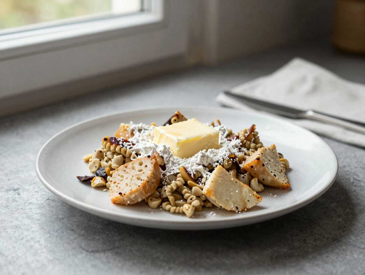 Entdecke das unwiderstehliche Bienenstich-Geheimnis: Mit cremiger Pudding-Sahne-Füllung! – während der Zubereitung