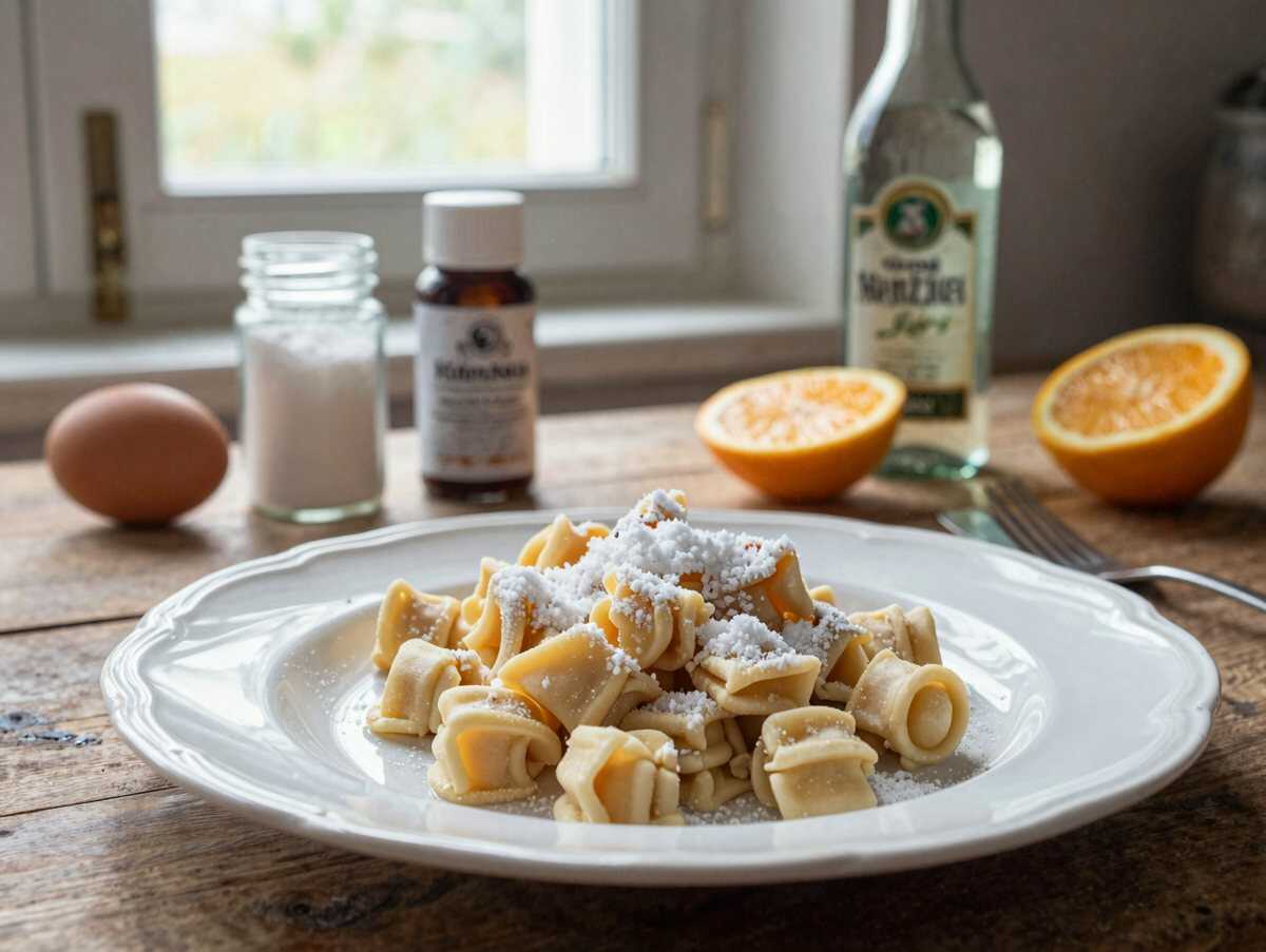 Entdecke das unwiderstehliche Punschkrapfen-Rezept! – während der Zubereitung