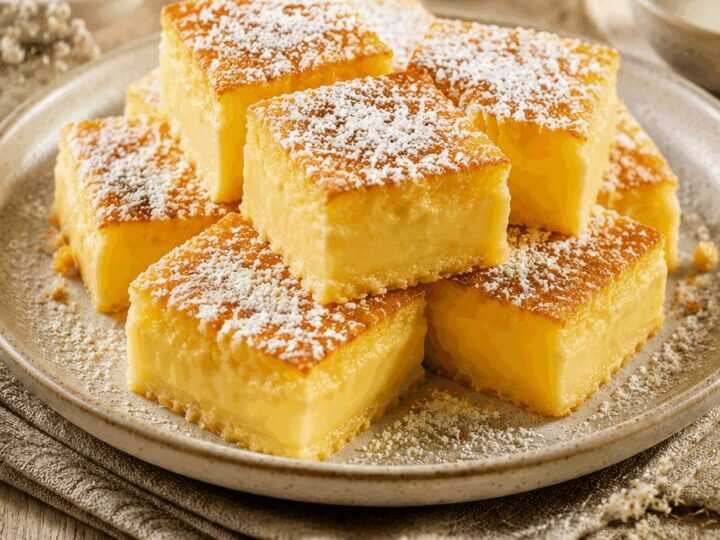 Entdecke das unwiderstehliche Rezept für cremige Puddingwürfel!