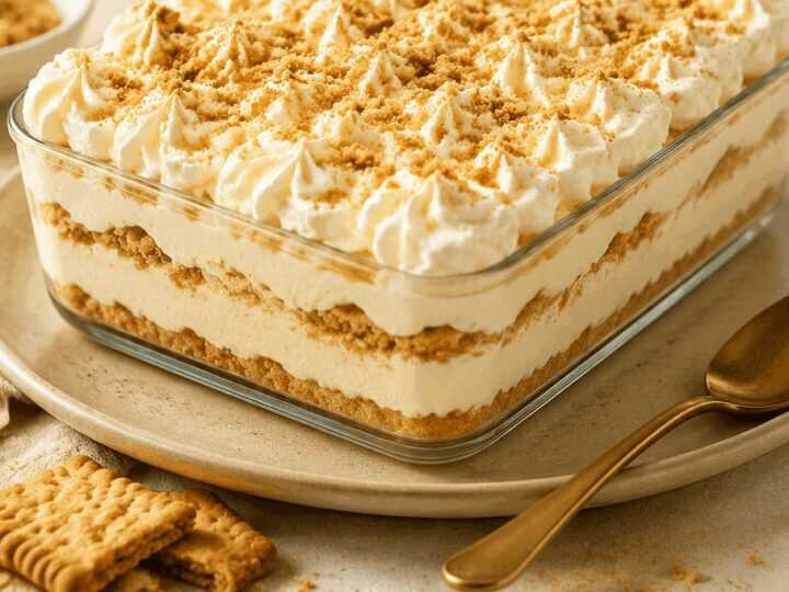 Entdecke das unwiderstehliche Rezept für cremiges Sahne-Käse-Dessert!