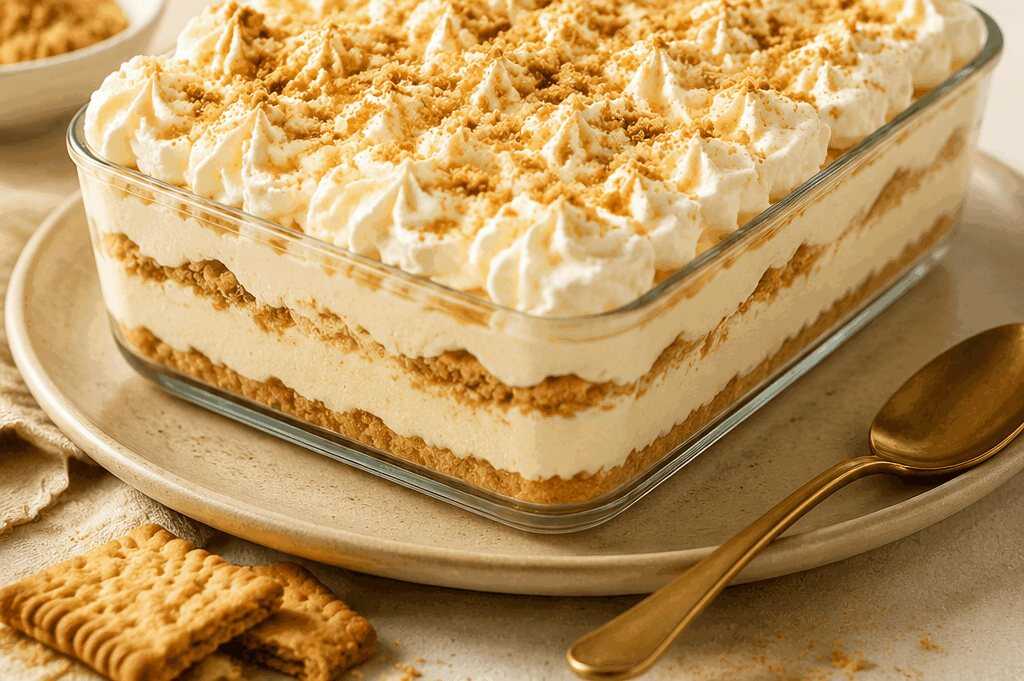 Sahne-Käse-Dessert