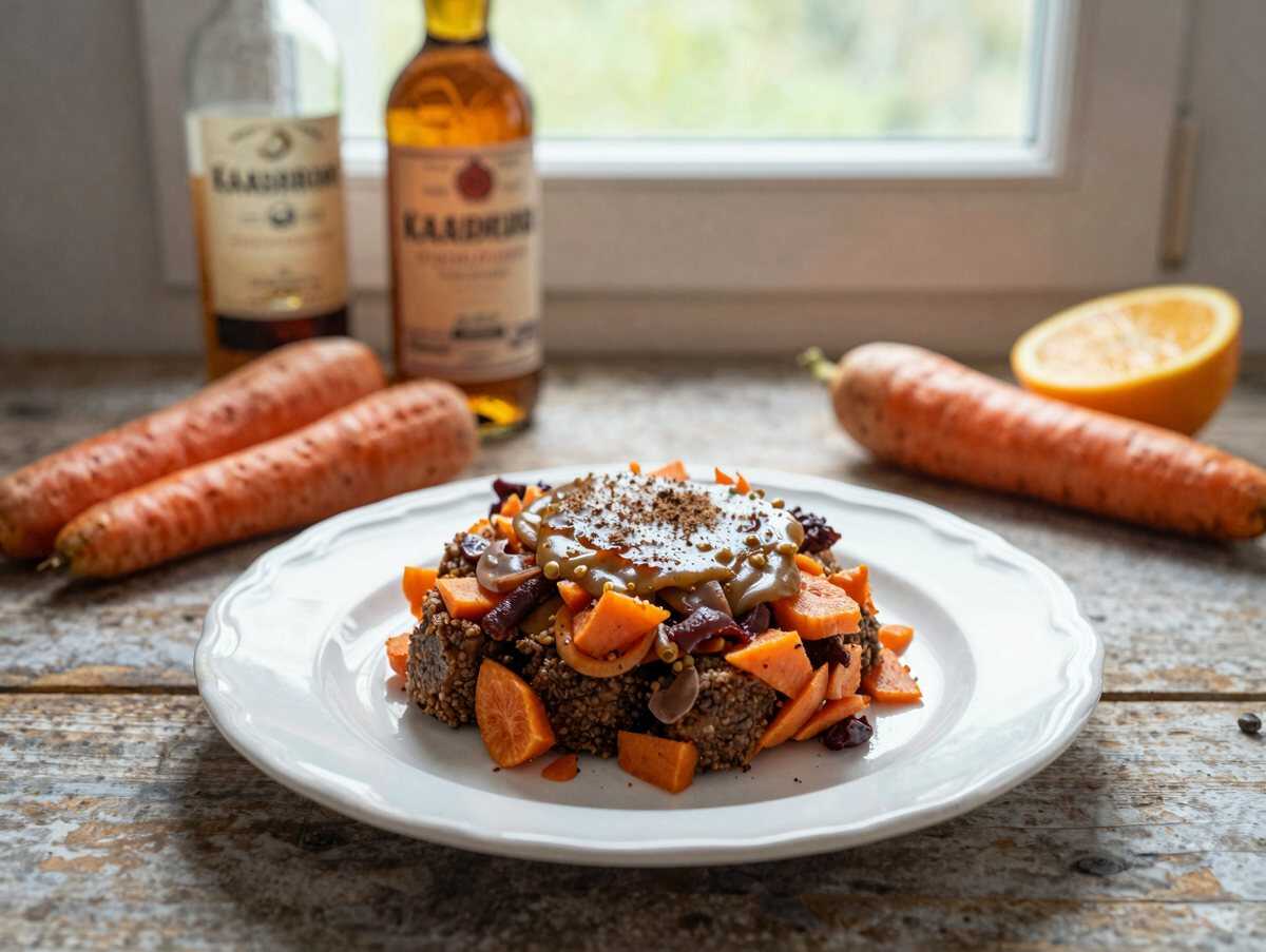 Entdecke das unwiderstehliche Rezept für den saftigsten Karottenkuchen! – während der Zubereitung