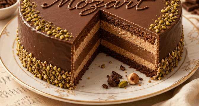Entdecke das unwiderstehliche Rezept für die Mozart-Torte!