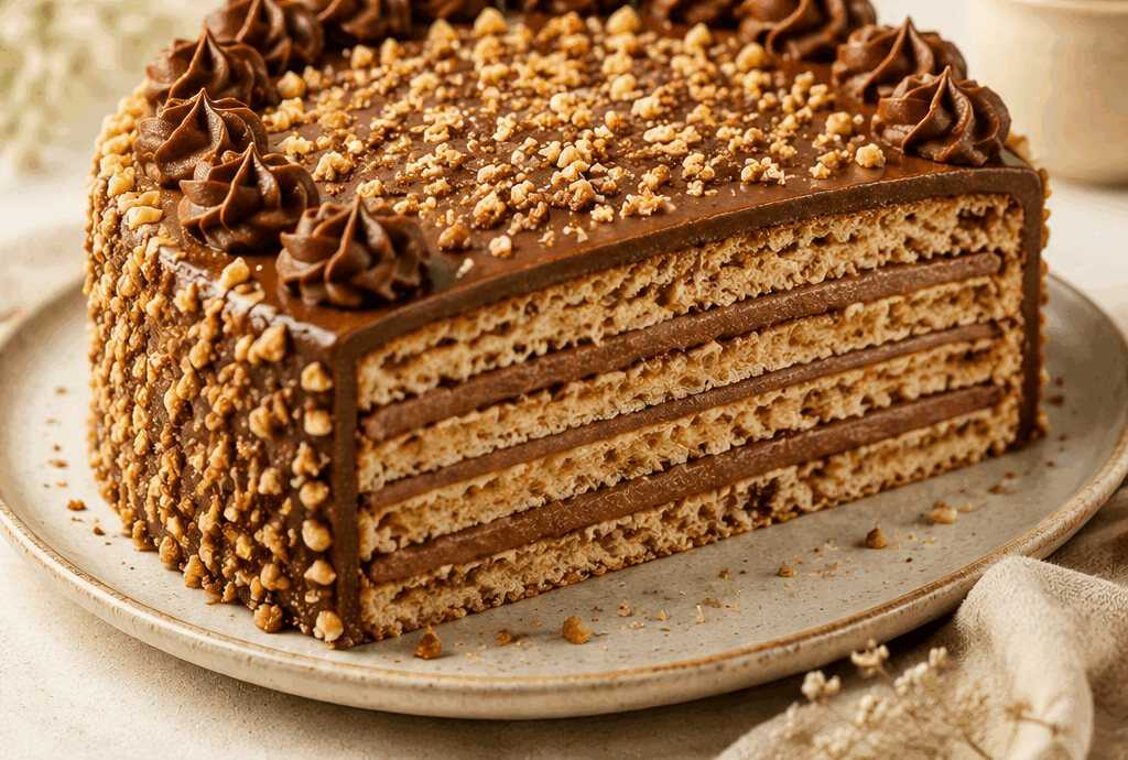 Entdecke das unwiderstehliche Rezept für die perfekte Prinzregententorte!