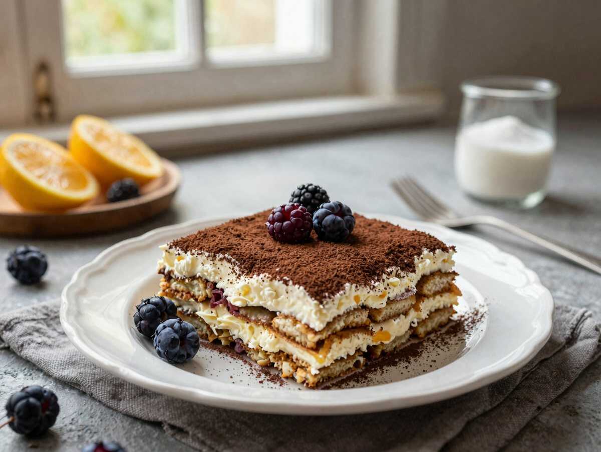 Entdecke das unwiderstehliche Rezept für Erdbeer-Tiramisu! – während der Zubereitung