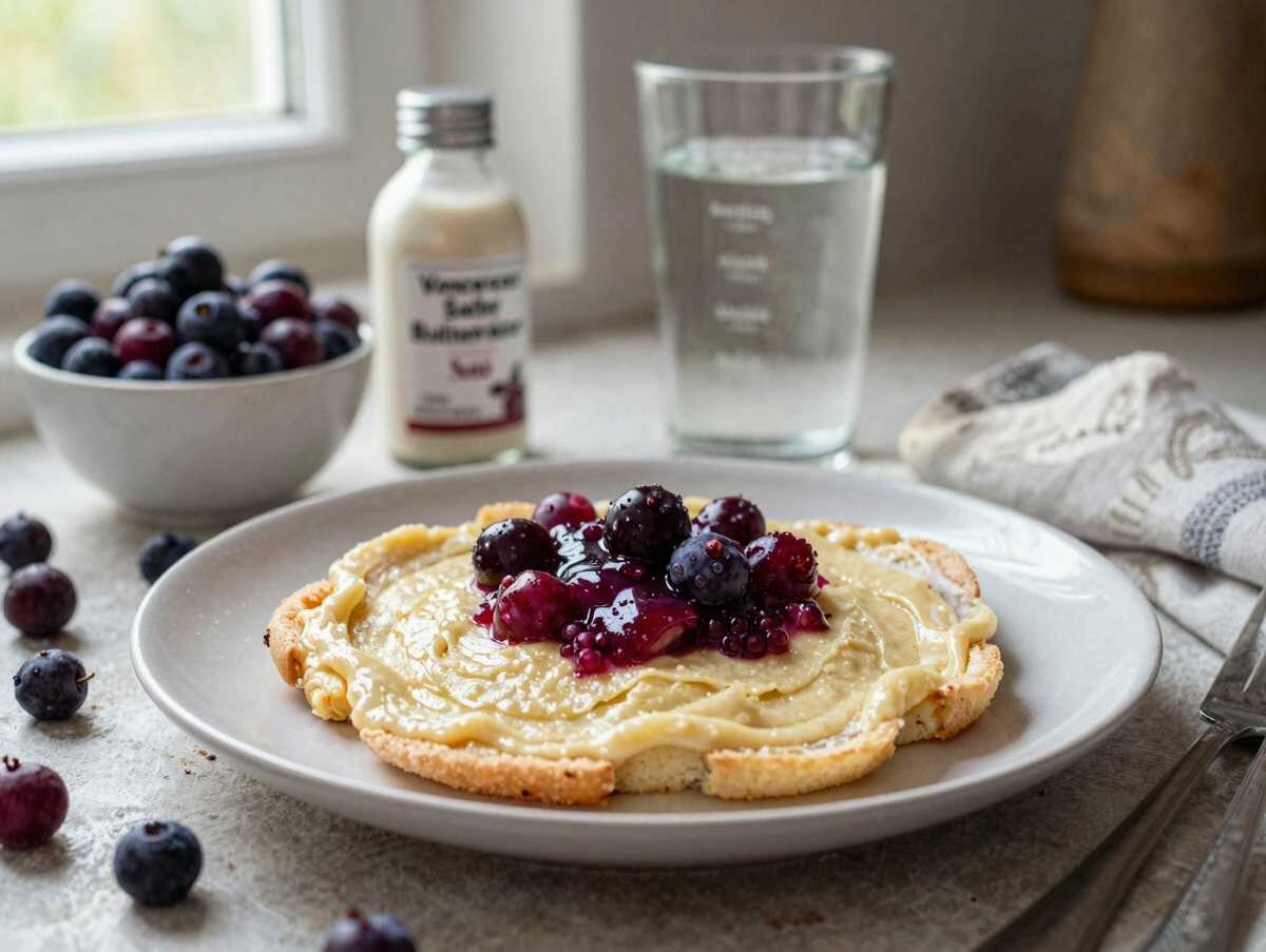 Entdecke das unwiderstehliche Rezept für Himbeer-Butterkeks-Traum! – während der Zubereitung