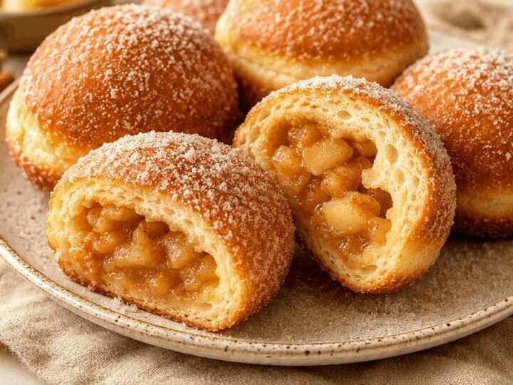 Entdecke das unwiderstehliche Rezept für köstliche Apfelkrapfen!