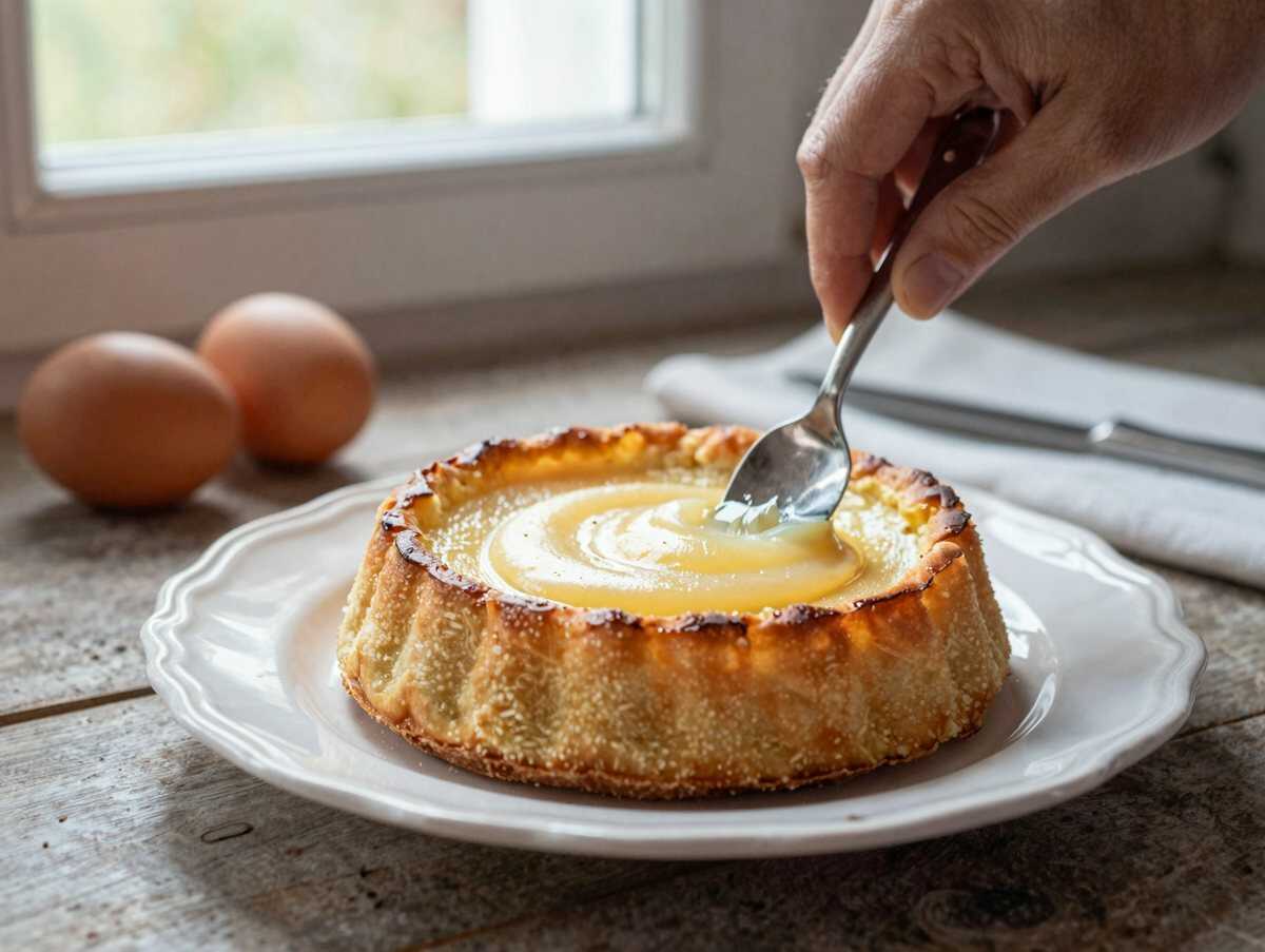 Entdecke das unwiderstehliche Rezept für Mohnkuchen mit Puddingcreme und Schokoglasur! – während der Zubereitung